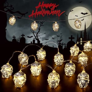 Maxrieny 9.8-Foot Halloween LED String Lights for $9 Maxrieny 9.8-Foot Halloween LED String Lights for $9
