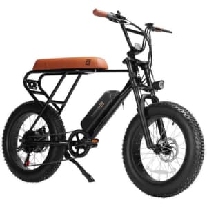 Avalanche Big Bear Front-Suspension Rear-Drive Fat Tire Electric Bike for $1,431