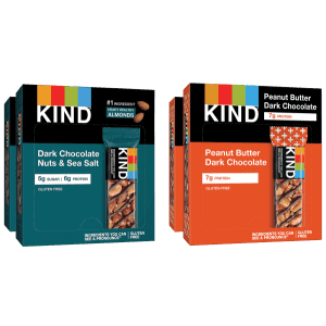 KIND Bar Dark Chocolate 24-Pack: 2 for $24 KIND Bar Dark Chocolate 24-Pack: 2 for $24