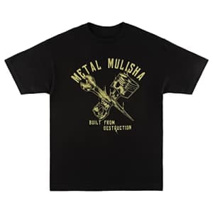 Metal Mulisha Men's Destruction T-Shirt, Black, Large for $28