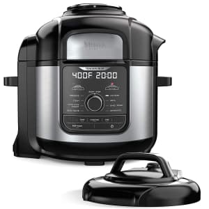 Ninja Foodi 8qt. 9-in-1 Deluxe XL Pressure Cooker for $142 w/Prime Ninja Foodi 8qt. 9-in-1 Deluxe XL Pressure Cooker for $142 w/Prime
