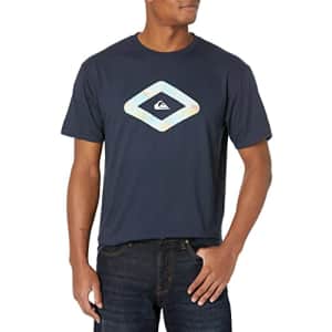 Quiksilver Men's Let It Ride Mt0 Tee Shirt, Navy Blazer, XL for $17