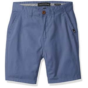 Quiksilver Boys' Big Everyday Chino Light Shorts Youth, Bijou Blue, 30/16 for $24 Quiksilver Boys' Big Everyday Chino Light Shorts Youth, Bijou Blue, 30/16 for $24