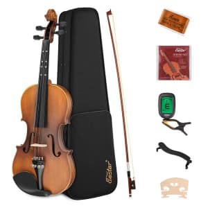 Eastar 8-Piece Beginner Violin Set for $56 Eastar 8-Piece Beginner Violin Set for $56