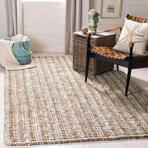 Safavieh Natural Fiber Collection NF447K Handmade Chunky Textured Premium Jute 0.75-inch Thick Area for $102
