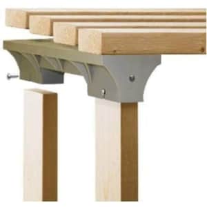 2x4basics Custom Shelving System Shelflinks 6-Pack for $26 2x4basics Custom Shelving System Shelflinks 6-Pack for $26