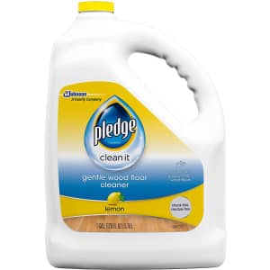Pledge Wood Floor Cleaner Liquid 1-Gallon for $10 Pledge Wood Floor Cleaner Liquid 1-Gallon for $10