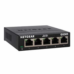Switch NETGEAR 5PORTS GIGABIT Ethernet Switch for $52