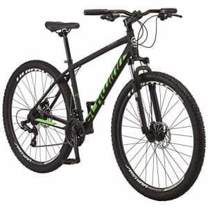 Schwinn High Timber ALX Youth/Adult Mountain Bike, Aluminum Frame and Disc Brakes, 29-Inch Wheels, for $500