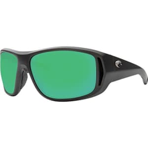 Costa Del Mar Men's Montauk Sunglasses, Steel Gray Metallic/Green Mirror-580P, 63 mm for $209
