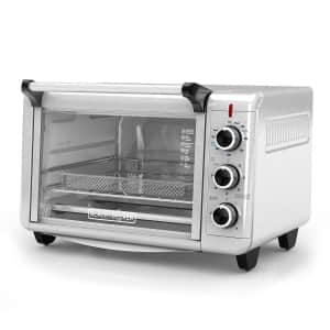 Black + Decker Crisp N' Bake Convection Air Fry Oven for $84 Black + Decker Crisp N' Bake Convection Air Fry Oven for $84