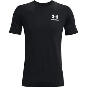 Under Armour Men's New Freedom Flag T-Shirt for $13 Under Armour Men's New Freedom Flag T-Shirt for $13