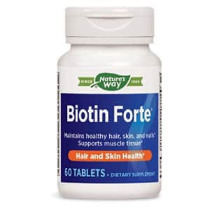 Nature's Way Biotin Forte, 5mg, Tablets, 60 ea for $16 Nature's Way Biotin Forte, 5mg, Tablets, 60 ea for $16