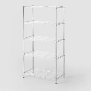 Brightroom 5-Tier Wide Wire Shelving for $49