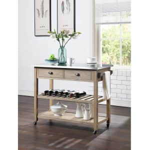 4D Concepts Alex Kitchen Cart for $266 4D Concepts Alex Kitchen Cart for $266