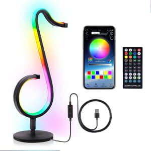 Qiumeio LED RGB Musical Note Smart Light for $24 Qiumeio LED RGB Musical Note Smart Light for $24