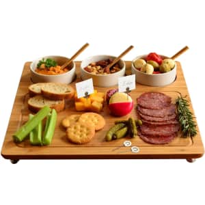 Picnic at Ascot Bamboo Cheese Board/Charcuterie Platter for $34 Picnic at Ascot Bamboo Cheese Board/Charcuterie Platter for $34