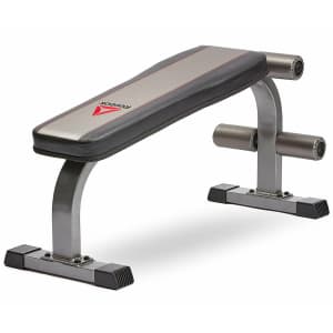 Reebok 42" Ab and Core Workout Flat Bench for $84
