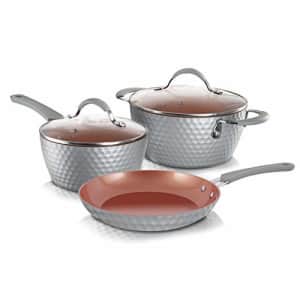 NutriChef 5-Piece Nonstick Kitchen Cookware Set - PTFE/PFOA/PFOS-Free Heat Resistant Kitchen Ware Pots Pan for $40 NutriChef 5-Piece Nonstick Kitchen Cookware Set - PTFE/PFOA/PFOS-Free Heat Resistant Kitchen Ware Pots Pan for $40