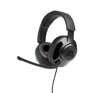 JBL Quantum 200 - Wired Over-Ear Gaming Headphones - Black, Large for $60