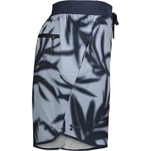 Under Armour Men's Standard Swim Trunks, Shorts with Drawstring Closure & Elastic Waistband, Washed for $19