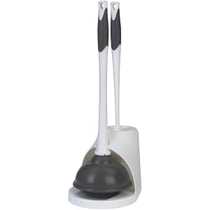 Clorox Toilet Plunger & Bowl Brush Combo Set w/ Caddy for $22 Clorox Toilet Plunger & Bowl Brush Combo Set w/ Caddy for $22