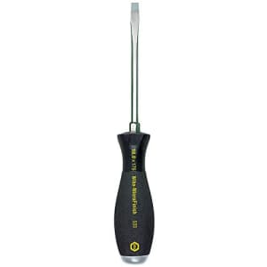 Wiha Tools Wiha 53330 Slotted Screwdriver, Heavy Duty with MicroFinish Handle, 10.0 x 175mm for $24