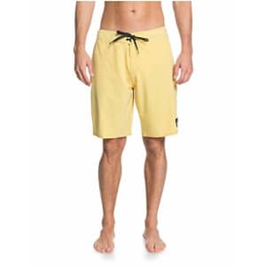 Quiksilver Men's Highline Kaimana Boardshort Swim Trunk, Misted Yellow, 28 for $20