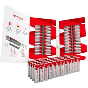 Bevigor AA Lithium Batteries 48-Pack for $25 Bevigor AA Lithium Batteries 48-Pack for $25
