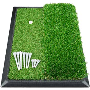 Prowithlin 17" X 12" Indoor Golf Hitting Mat for $17 Prowithlin 17" X 12" Indoor Golf Hitting Mat for $17