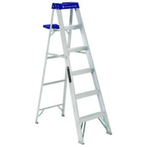 Louisville Ladder 6-Foot 250-lb. Aluminum Ladder for $28 Louisville Ladder 6-Foot 250-lb. Aluminum Ladder for $28