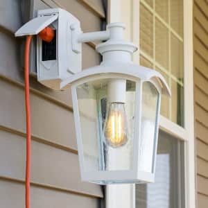 Home Luminaire Spence 1-Light Lantern w/ Built-In GFCI Outlets for $58 Home Luminaire Spence 1-Light Lantern w/ Built-In GFCI Outlets for $58