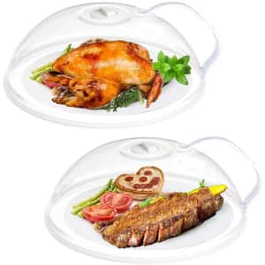 EigPluy Microwave Splatter Cover 2-Pack for $7 EigPluy Microwave Splatter Cover 2-Pack for $7