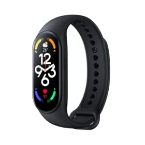 Xiaomi Mi Band 7 Activity Tracker High-Res 1.62" AMOLED Screen, Bluetooth 5.2, 120 Sports Modes, for $47