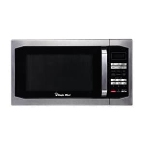 Magic Chef MCM1611ST 1100W Oven, 1.6 cu.ft, Stainless Steel Microwave for $160