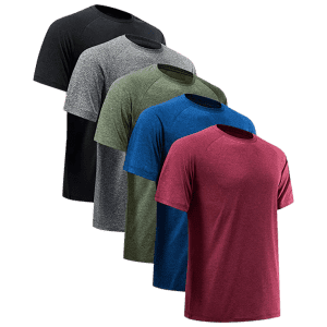 Nextex Men's Dry-Fit T-shirt 5-Pack: 5 for $29 Nextex Men's Dry-Fit T-shirt 5-Pack: 5 for $29