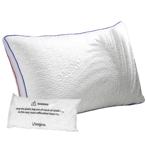 Sagino Double-Sided Queen Memory Foam Pillow for $20 Sagino Double-Sided Queen Memory Foam Pillow for $20