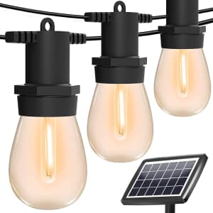 Litguru 48-Foot Solar LED String Lights for $60