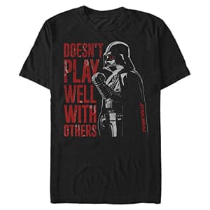 Star Wars Men's Well Played T-Shirt, Black, 3X-Large for $16