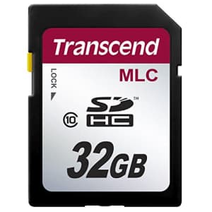 Transcend Industrial 32 GB Secure Digital High Capacity (SDHC) TS32GSDHC10M for $34