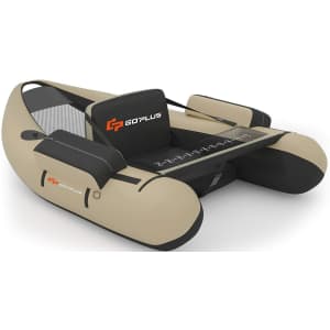 GoPlus Inflatable Fishing Float Tube for $118 GoPlus Inflatable Fishing Float Tube for $118