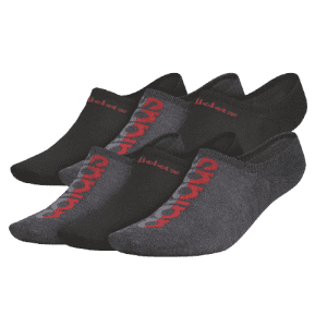 adidas Men's Linear Superlite 2 Super-No-Show Socks for $12 adidas Men's Linear Superlite 2 Super-No-Show Socks for $12