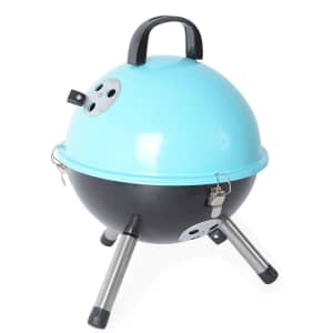 Shop LC 12" Portable Charcoal BBQ Grill for $30 Shop LC 12" Portable Charcoal BBQ Grill for $30