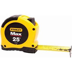 STANLEY Tape Measure, Max English, 25-Foot (33-279) for $15