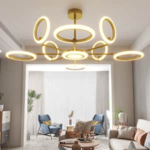 Quqi 61.2" Modern Ceiling Light for $100
