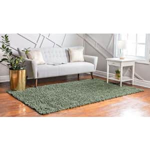 Unique Loom Davos Collection Modern Luxuriously Soft & Cozy Shag Area Rug, 5' 0 x 8' 0 Rectangular, for $111 Unique Loom Davos Collection Modern Luxuriously Soft & Cozy Shag Area Rug, 5' 0 x 8' 0 Rectangular, for $111