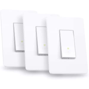 TP-Link Kasa Smart WiFi Switch 3-Pack for $35 TP-Link Kasa Smart WiFi Switch 3-Pack for $35