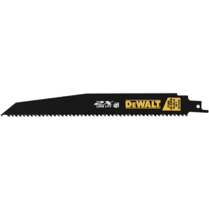 DEWALT DWA4166B25 6-Inch 6TPI 2X Reciprocating Saw Blade (25-Pack) for $29