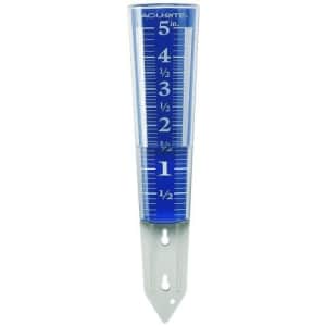 Acurite 5" Easy-Read Magnifying Rain Gauge for $5