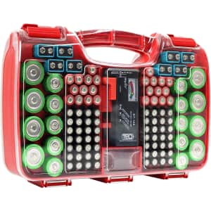 The Battery Organizer 180-Battery Storage Case for $18 The Battery Organizer 180-Battery Storage Case for $18